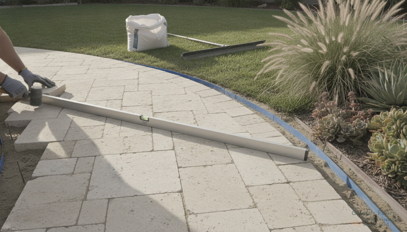 Walkway & Pathway Paver Installation
