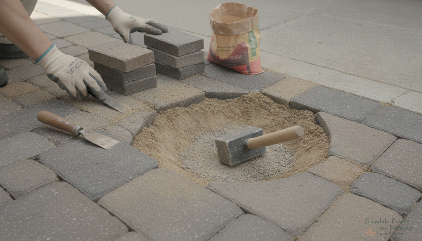 Paver Repair & Leveling