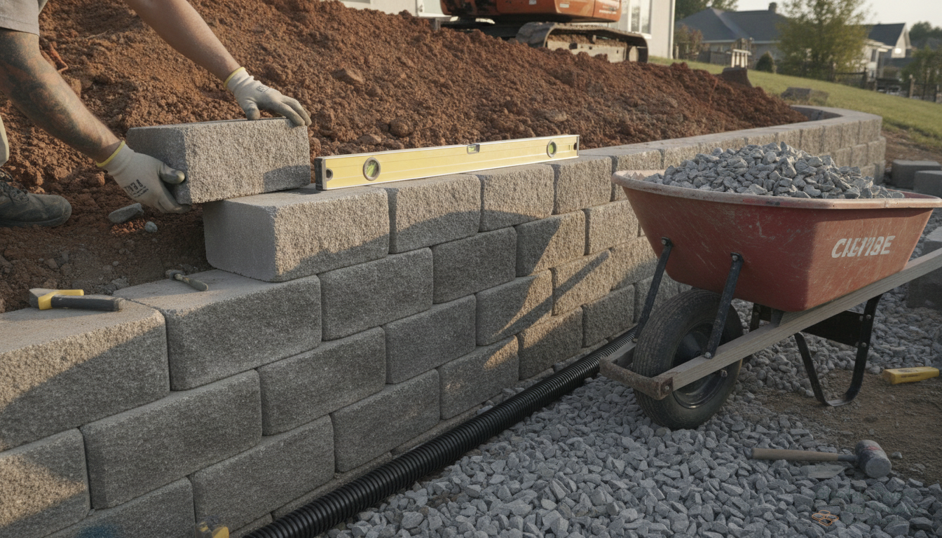 Retaining Wall Construction