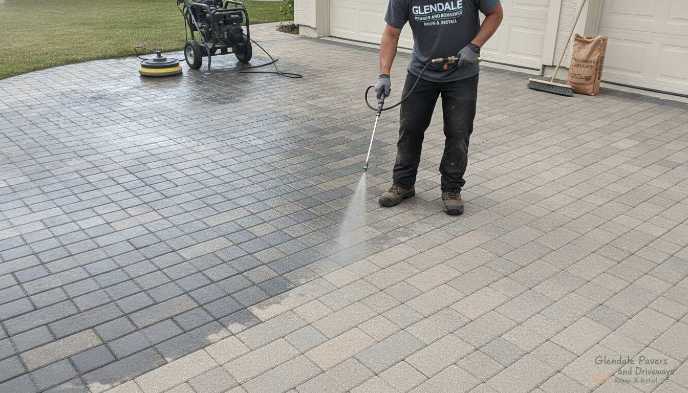 Paver Sealing & Restoration